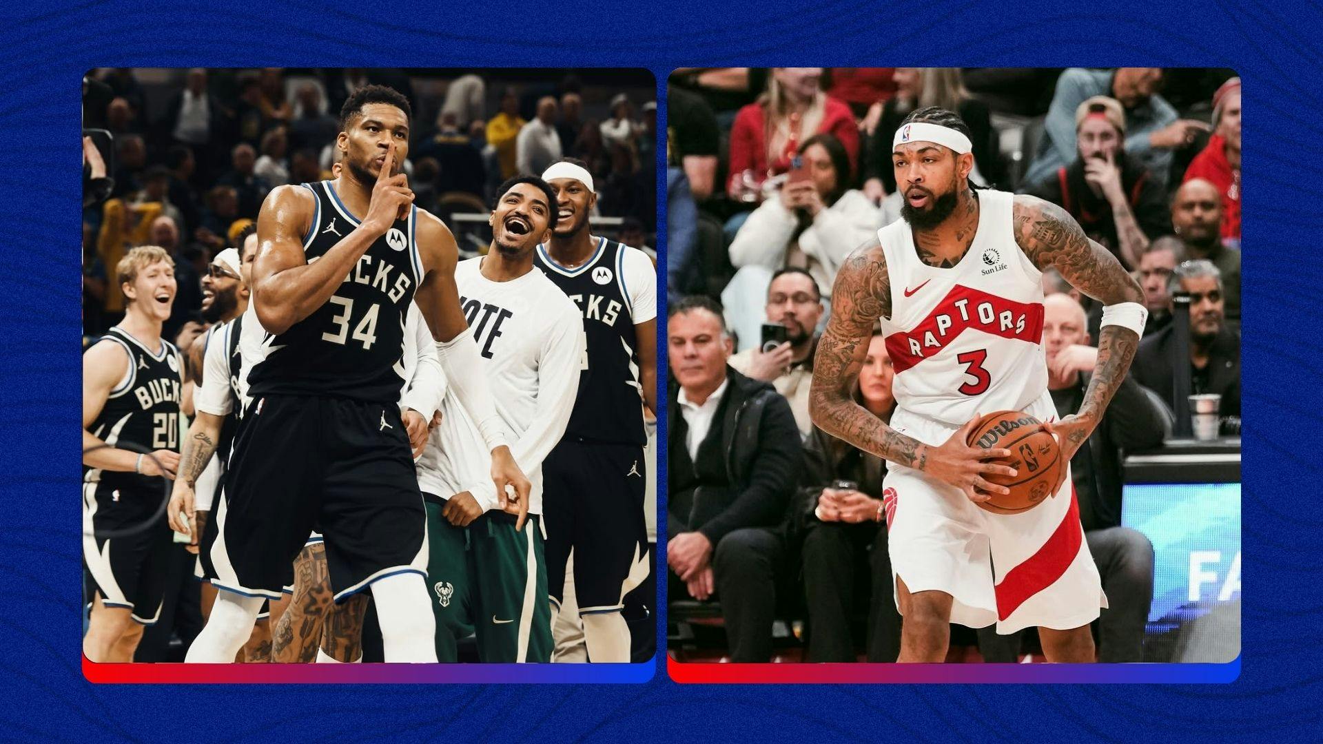 Coast-to-Coast: Bucks open NBA Cup title defense in style, Raptors first to go 2-0 in group play 
